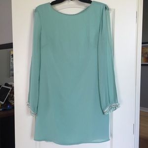 Mint green dress